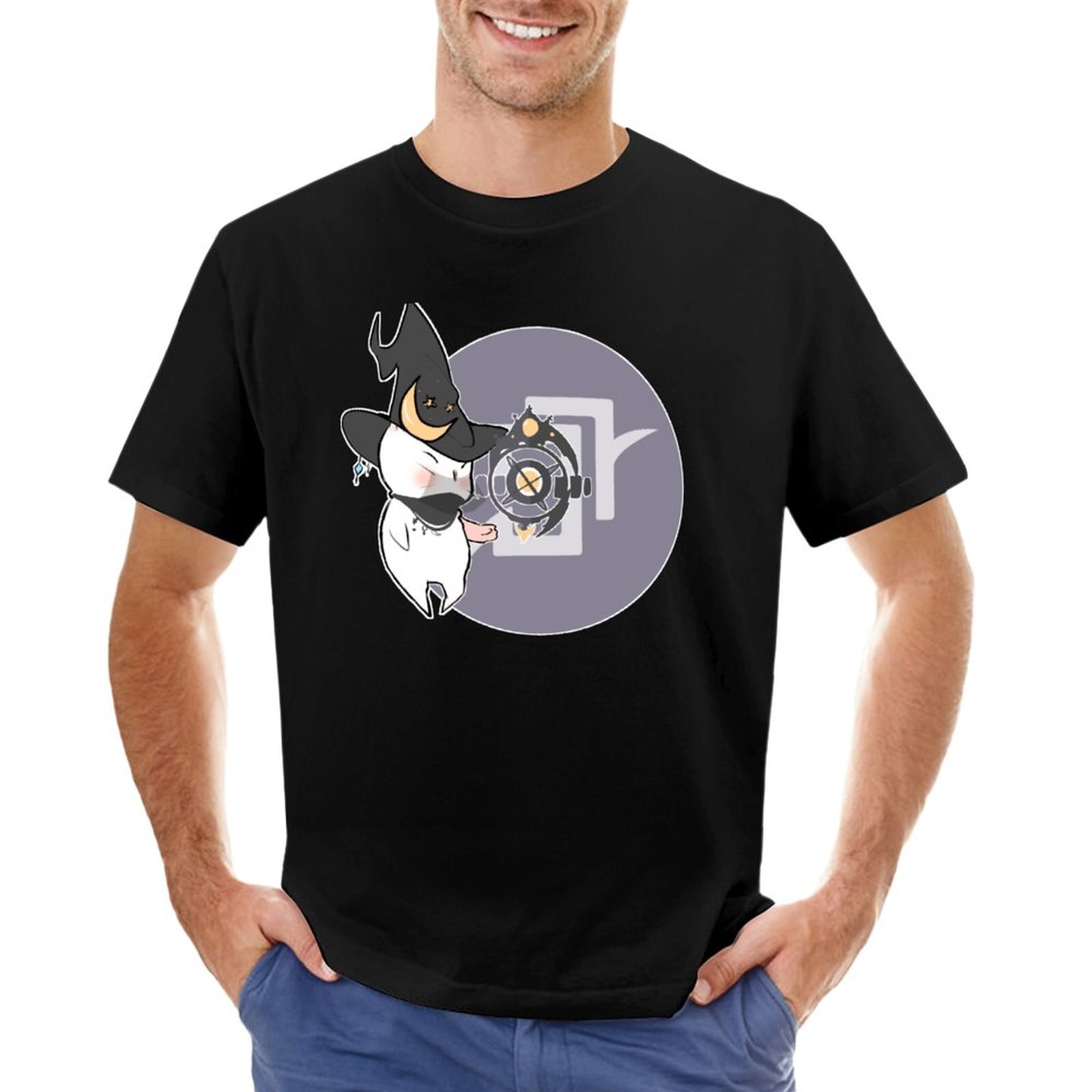ASTROLOGIAN MOOGLE FFXIV T-Shirt tops tees t shirts for men